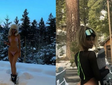 Διάσημες με τα απολύτως απαραίτητα στο χιόνι – Μπρος στα likes τι είναι το κρύο (φώτο)